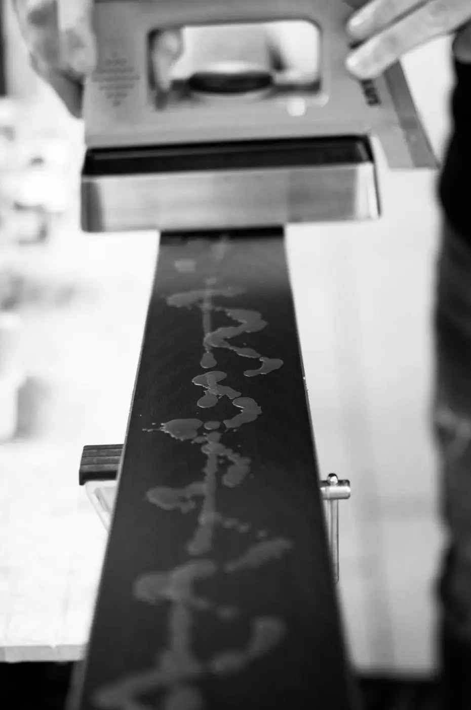 Hot wax application